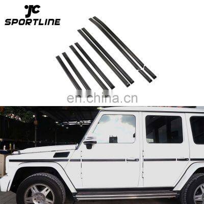 Carbon Fiber G55 Side Door Panel Molding Trim for Mercedes Benz W463 G500 G550 G65 AMG 13-17