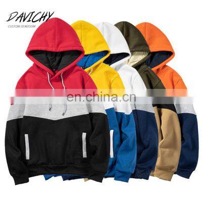 Fashion Men's Designer Hoodies men and women Unisex Patchwork Casual Hoodie Slim Sweatshirt For Men Hooded custom hoodies