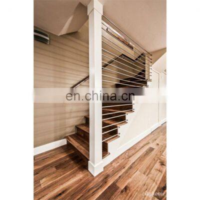 Prefabricated marble tread curved staircase iron railing stair used metal stairs