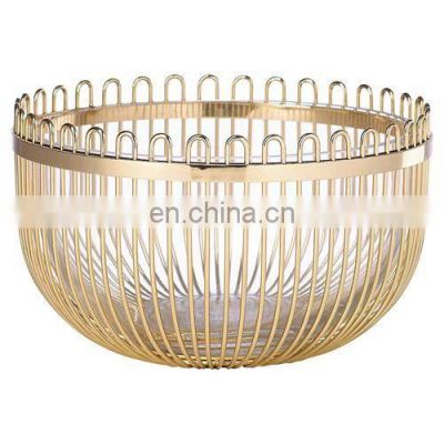 gold plated large bowl