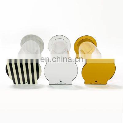 Headband Holder, Clear Acrylic Horizontal Headband Hairband Holder Display Organizer Jewelry Display Stand photo-5