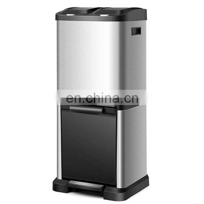 2022 Hot sale classification 32 Liters rectangular recycle bin