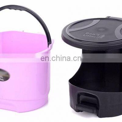 Household Good Quality Dust Bin Colorful Plastic Open Top Waste Bin Kitchen Easy to Use Plastic Cost-effective Dust Bin photo-4