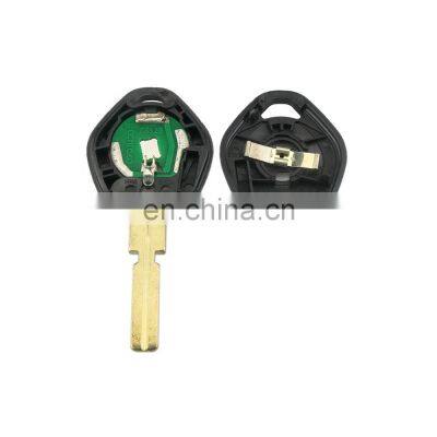 1-клавишный автомобильный дистанционный ключ в футляре, бланк чипового ключа с подсвеченной кнопкой для BMW 3, 5, 7, Z3, E36, E34, E38, E39 photo-3