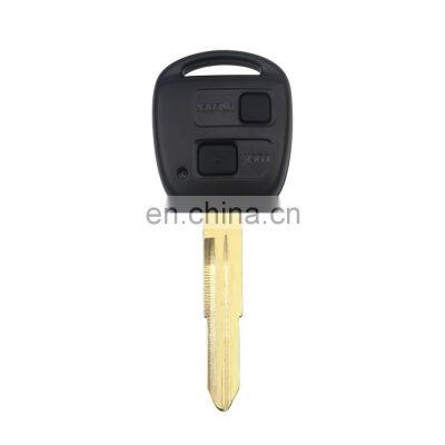 2 Buttons Car Remote Smart Key Fob Shell For Toyota RAV4 Tarago Kluger