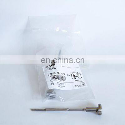 Genuine Injector Control Valve F00RJ01479 Valve Set for Diesel Common Rail Injector Assy 0445120066,0445120067
