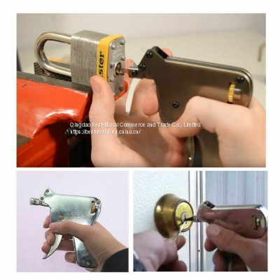 17pcs Lockpicking Tool Set Lock Pick Set With Transparent Practice Lock Lock Pick Guns photo-2