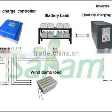 Chinese 3000w Max 4800w dc Motor Wind Turbine