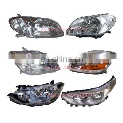 Vios Yaris Headlight Head Lamp for Toyota Yaris 2003 2005 2006 2008 2010 2014 2019