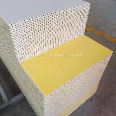 Bamboo Wood Fiber Integrated Wallboard PVC Panel Decorative Board Made in China photo-2