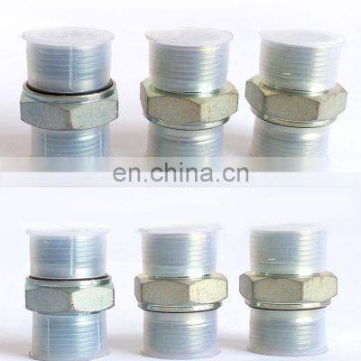eaton standard hydraulic 24 degree cone , male thread, straight hydraulic hose fitting 1CM 1DM