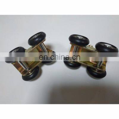 Antique Wood Sliding Pocket Door Hardware Rollers Replacement photo-2