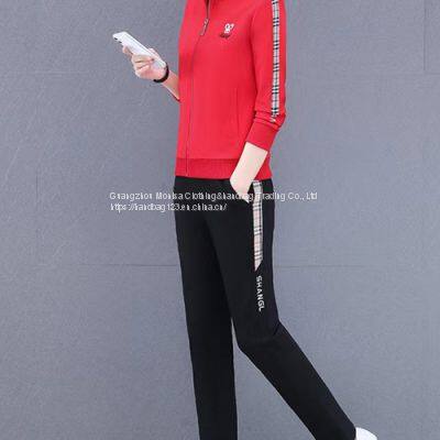 Casual Sportswear Suit Women's Spring And Autumn New Fashion Autumn Two-Piece Suit photo-2