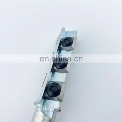 LIVTER 1/2'' 12mm Shank D20xH55x2T Edge Trimming Carbide Insert Woodworking Milling Cutter Spoilboard Surfacing Cnc Router Bit photo-3