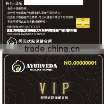 plastic Contact IC Card