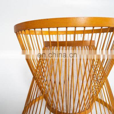 Supplier High Quality Bamboo Chandelier Ceiling Lamp | Bamboo Pendant Light Woven Lampshade Vietnam photo-3