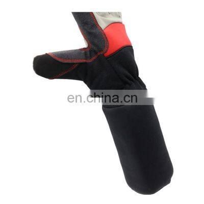Work Safety Welding Gloves Cheap Wholesale High Quality Protection Long Synthetic Leather Polyester/synthetic Leather SONICE3507 photo-5