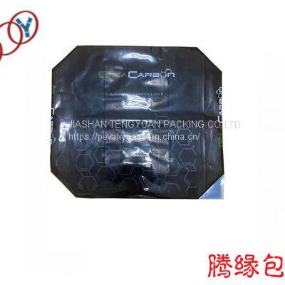 Black PE valve bag for carbon