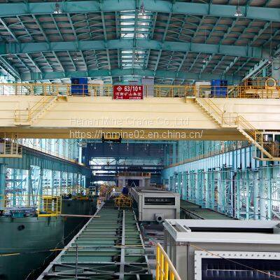 Metallurgical Foundry Winch Trolley Overhead Crane With Heat Protection YZ Model photo-3