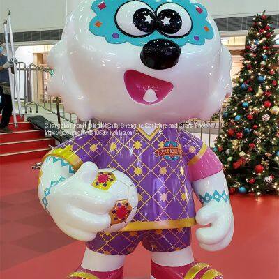 Cartoon Tiger With Christmas Elements photo-4