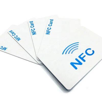 100% Polycarbonate Material Blank Window White Card For Identification Employee Management photo-4