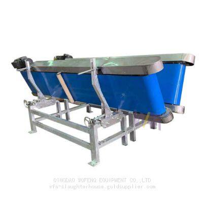 Sheep Slaughterhouse Restraint Conveyor For Lamb Slaughtering Machine