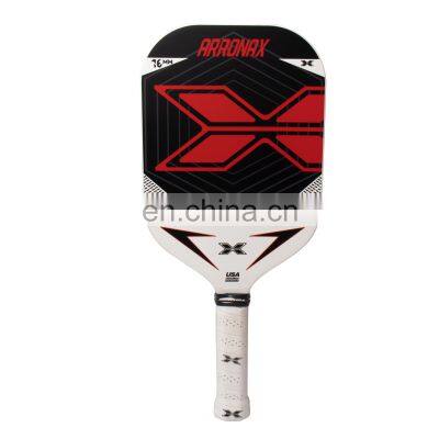 Friction Surface Carbon USAPA Elongated Handle Friction Skin Pickleball Paddle