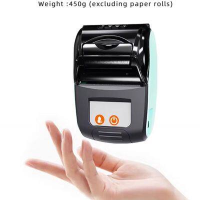 USB+Bluetooth Stardard Version Mini Label Printer 80mm Portable Printer