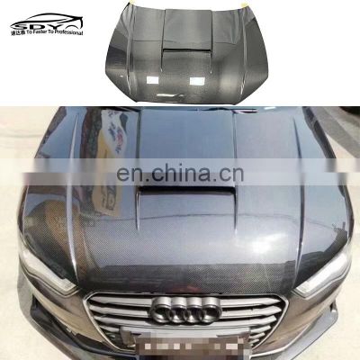 A3 S3 RS3 8V High Quality Carbon Fiber Hood Engine Bonnet For Audi 8V A3 S3 RS3