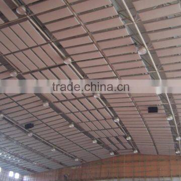 Gymnasium ceiling absorb panel