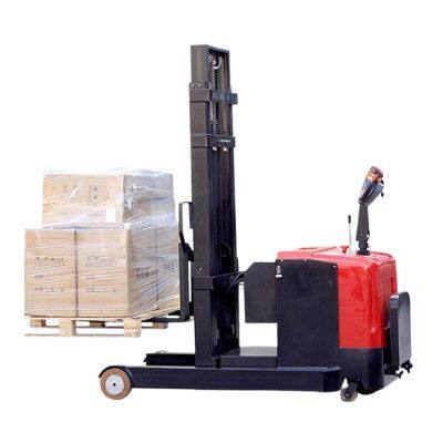 Electric Battery Operated Station Driven Pallet Forklift Truck Pallet Forklift Electric Stacker