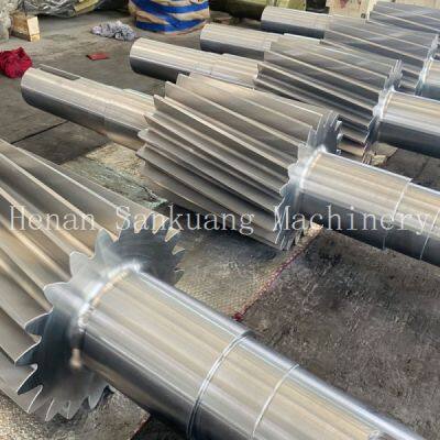 High Precision Gear Shaft Machining | Custom Gear Shaft Manufacturer - Henan Sankuang Machinery