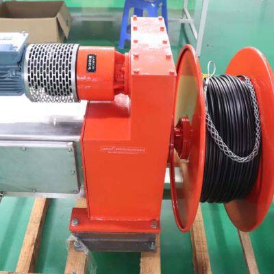 Bridge Gantry Crane 50m 100m Spring Return Cable Reel Motorized Drum