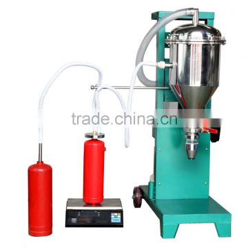 Automatic type fire extinguisher dry powder filler