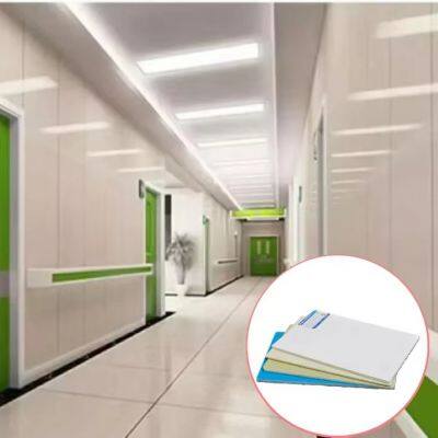 WaterproofWeather-Resistant Durable Roofing Tile Corrugated Roof Factor Greenhouse Skylight Transparent Glass Tile FRP Panel