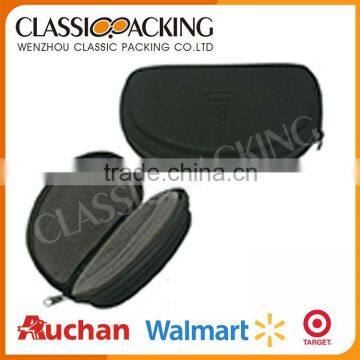 Cheap Super large size Zipper Closed Sunglass Case