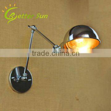 Adjustable Machine Arm Chrome Finished Corridor Wall Light for Home photo-6