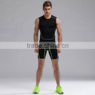 (OEM/ODM Factory)Mens Compression Base Layer Under Wear Sports Outdoor Short Sleeve Shirts