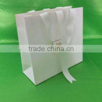 New Products Good Quality Plain Blue Paper Bag for Clothing