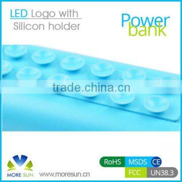 Led Logo Power Bank 4400mah , Hot Mini Power Bank for Promotion