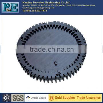 customized high quality cnc lathe machining plastic auto mobile parts