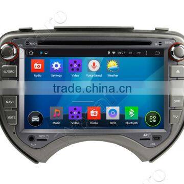 Wecaro WC-NM7043 Android 4.4.4 Stereo Double Din for Nissan March Radio Audio System GPS