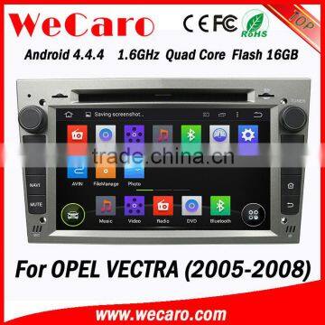 Wecaro Dual Zone Car Radio GPS RDS TV Ipod Android DVD CD Player for Opel Vectra 2005 2006 2007 2008