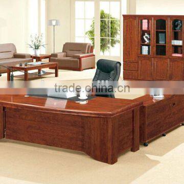 Top quality graceful wood office reception table design