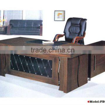 office furniture L shape wood executive office table