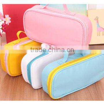 Korean tote pencil bag large canvas stationery bag                        
                                                Quality Choice