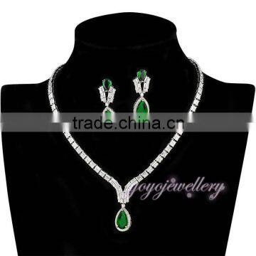 wedding dress jewelry white gold plated crystal rajasthani gold necklace set