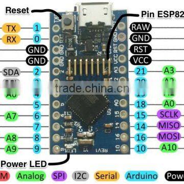 Cactus Micro Micro compatible board plus WIFI chip esp8266