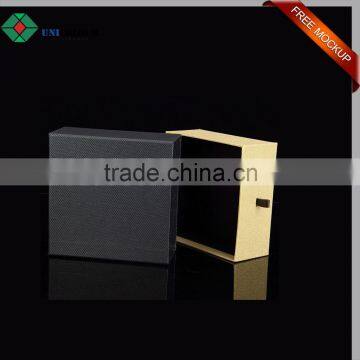 drawer sliding cardboard packaging box for belt