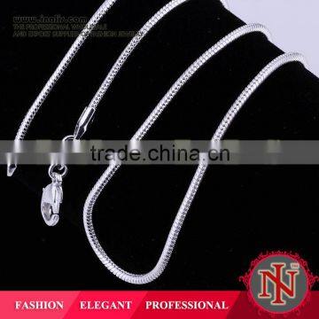 2013 China wholesale silver chain necklace LKNSPCC010